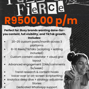Social Media Full-On Fierce Package